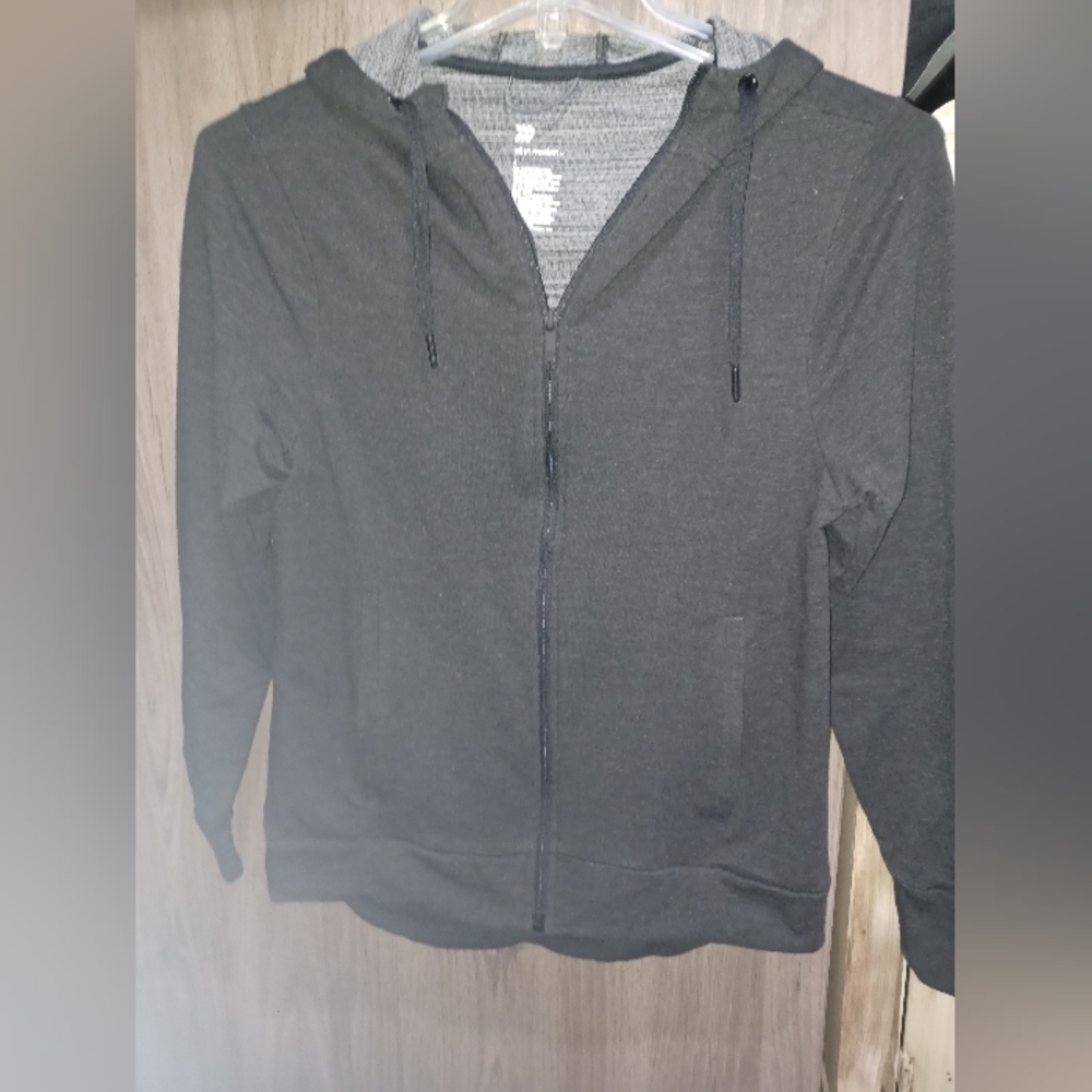 Dark Gray Zip-Up Hoodie